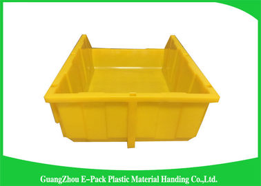 Standard Size Warehouse Storage Bins Spare Parts Storage Easy Stacking PE Material