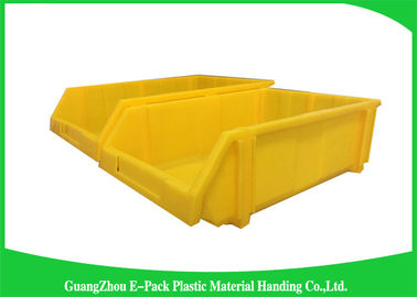 Standard Size Warehouse Storage Bins Spare Parts Storage Easy Stacking PE Material