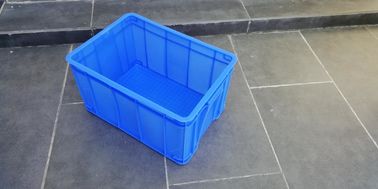 Virgin Plastic Stacking Boxes Lids Option Transportation Storage Color Customizing