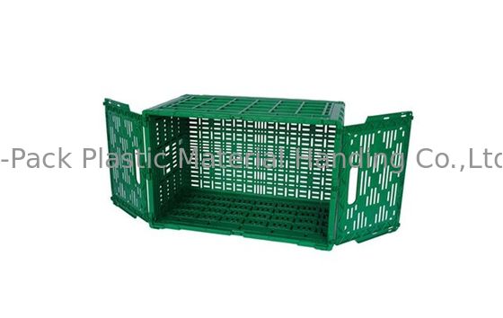 3.4kg 100% Virgin PP Ağır Hizmet Meyve ve Sebze Plastik Kasalar