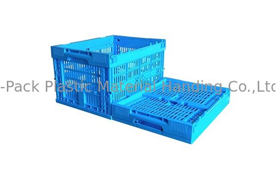 Küçük Boy 400*300mm Mavi Meyve Ve Sebze Plastik Kasalar